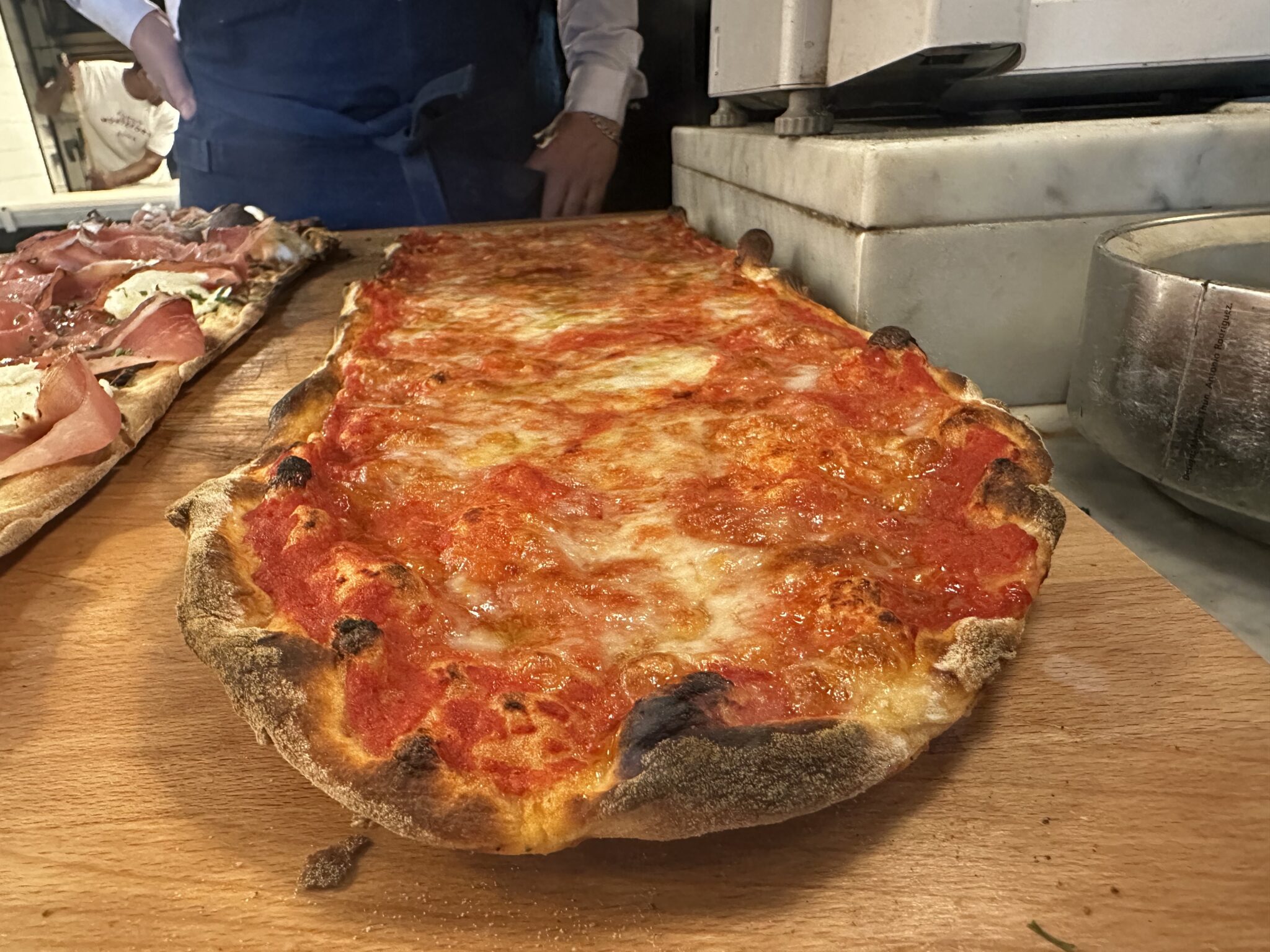 when in rome eat roman style pizza